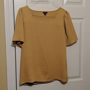 Ann Taylor mustard top